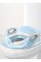 Milano Western Baby Potty Training Seat with Handle & Cushion, Toddler Potty Seat 1-5 Years (Blue)