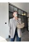 Bianca Shoulder Pad Li Double-Breasted Jacket Stone - 4