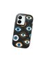 Vivo Y77T/Y78M Compatible Shock-Absorbing Camera Protected Black Silicone Case Evil Eye Charm - 3