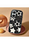 Poco X7 Pro Compatible Shock-Absorbing Camera Protected Black Silicone Case Star Pattern - 2