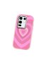 Infinix Note 50/Note 50 Pro Compatible Shock-Absorbing Camera Protected Pink Silicone Case Heart Pattern - 3