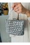 Women's Stone-Embellished Handbag and Long Chain Strap Bucket Model Evening Dress Bag (Wedding Engagement Marriage Prom Graduation) - 2