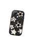 Realme C21 Compatible Shock-Absorbing Camera Protected Black Silicone Case Star Pattern - 3