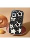 Redmi Note 11 Pro 4G/5G Compatible Shock-Absorbing Camera Protected Black Silicone Case Star Pattern - 2