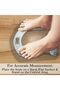 Weight Scale with Digital LED Display Ultra Slim Round Bathroom & Home Scale - 6