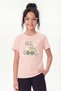 Round Neck Print Detailed Girls' T-Shirt - 2
