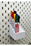 Skadis Compatible Pegboard Pen Holder Organizer – Pen and Fine Marker Organizer - 2