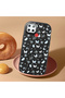 Realme C25/C25S Compatible Shock-Absorbing Camera Protected Black Silicone Case Butterfly Patterned - 2