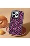 Realme Note 50 Compatible Shock-Absorbing Camera Protected Black Silicone Case Leopard Printed I - 2