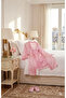 Satin Striped Nightgown and Dressing Gown Set - 3