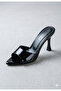 Women's Stylish Black Heeled Wedding & Engagement Evening Dress Slippers