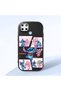 Realme C25Y/C21Y Compatible Shock-Absorbing Camera Protected Black Silicone Case Stitch Patterned
