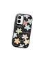 Tecno Spark Go 2(Km4) Compatible Shock-Absorbing Camera Protected Black Silicone Case Floral Print - 3