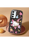 Samsung Galaxy S23 Fe Compatible Shock-Absorbing Black Silicone Case with Camera Protection Kitty - 3