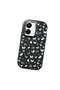 Poco C65 Compatible Shock-Absorbing Camera Protected Black Silicone Case Butterfly Patterned - 3