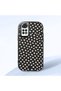 Redmi Note 11/Note 11S Compatible Black Silicone Case with Shock-Absorbing Camera Protection Leopard Printed I