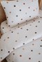 Montessori Baby Kids Duvet Cover Set (100X200), 100% Cotton Satin Dots - 2