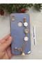 Note 7-7 Pro Compatible Floral Stone Pearl Handheld L Laser Cut Shiny Case