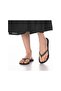 Black Flip Flops Women's Slippers - 5