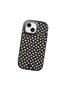 iPhone 15 Compatible Shock-Absorbing Camera Protected Black Silicone Case Leopard Printed I - 4