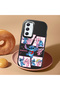 Samsung Galaxy A54 Compatible Shock-Absorbing Camera Protected Black Silicone Case Stitch Patterned - 2