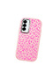 Samsung Galaxy A56 Compatible Shock-Absorbing Camera Protected Pink Silicone Case Leopard Printed I - 3