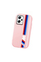 Redmi Note 12 5g Compatible Shock-Absorbing Camera Protected Pink Silicone Case Bmw Patterned - 3