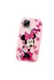 Realme C21 Compatible Shock-Absorbing Camera Protected Pink Silicone Case Mickey Patterned - 3