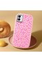 Samsung Galaxy A03 Compatible Shock-Absorbing Camera Protected Pink Silicone Case Leopard Printed I - 2