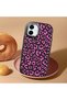 Samsung Galaxy A06 4g Compatible Black Silicone Case with Shock-Absorbing Camera Protections Leopard Printed I - 2