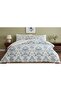 New Season Ranforce P Cotton U Double Duvet Cover Set Elvar Blue