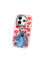 Redmi Note 14 4g Compatible Shock-Absorbing Camera Protected Pink Silicone Case Stitch Patterned - 4