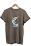 Unisex Fishing Printed Sea Bass Basic Regular Fit T-Shirt