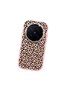 Vivo X300 Pro Compatible Shock-Absorbing Camera Protected Pink Silicone Case Leopard Printed I - 3