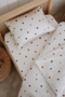 Baby Crib, Park Bed (60X120 cm) Duvet Cover & Bed Sheet Sets, Cotton Satin - Dots - 5