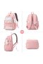 Korean Model Charm Detailed 3-Piece School Set (Bag - Nutrition - Pen Holder) - 7