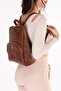 Women's Daily Stylish Backpack Ald.1025 Tan - 2