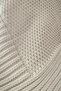 Knitwear Knitted Baby Blanket Si 80X100 cm - Soft, Lightweight , Knitted Blanket - Cream - 4