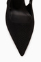 Jamie Black Snake Patterned Ankle Length Buckled Women's Heeled Shoes - 4
