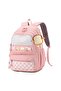 Korean Model Charm Detailed 3-Piece School Set (Bag - Nutrition - Pen Holder) - 3