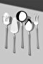 Marbella Satin 5 Piece Stainless Steel Serving Set