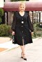 Plus Size Gold Detailed Dress Pack of Belt - 2