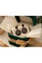 Bronze Authentic Jewelry Marcasite Stone Inlaid Curved Round Model Vintage Women's Earrings - 6