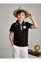 Boy's Cotton Pack Zippered Collared T-Shirt