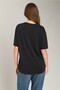 Adele Basic Seamless T-Shirt Top Wear Sleepwear Top - Black - 4