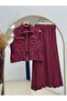 Cancel Buy Tünelli Double Pocketed Vest Set Set-Mf678 Claret Red