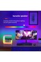 G Square Shape Bluetooth LED Speaker with RGB Mood Light and Wireless Charging Dock - 5