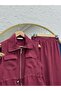 Cancel Buy Tünelli Double Pocketed Vest Set Set-Mf678 Claret Red - 2