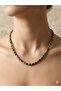 Jade Stone Handmade 4mm Natural Stone Necklace - 2
