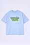 Oversized T-Shirt Unisex 100% Cotton Pack Comfortable Fit Tennis Club B Printed T-Shirt - 2